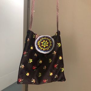 Funky Tribal Beaded Handbag